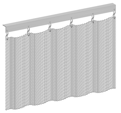 Stainless Steel Metal Mesh Curtain – Durable & Beautiful for Your Design
